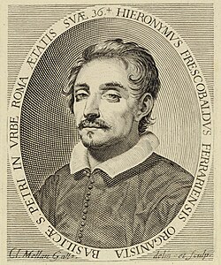 Engraving of Frescobaldi