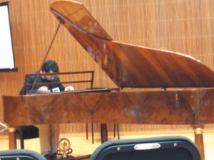 Robin Morace performing Chopin on a Viennese Zierer piano